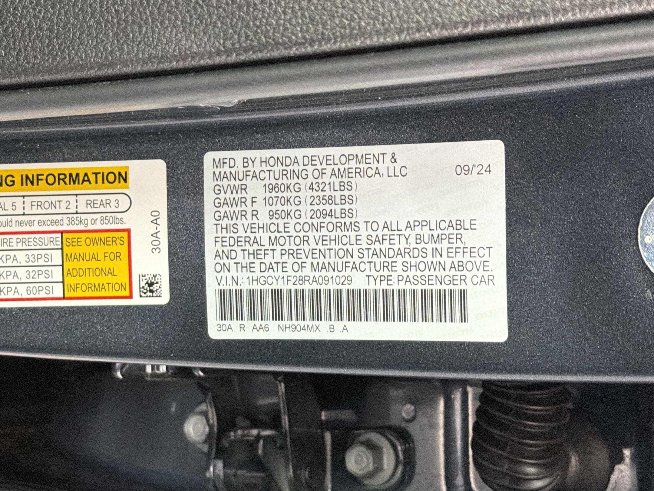 2024 Honda Accord LX - Photo 20