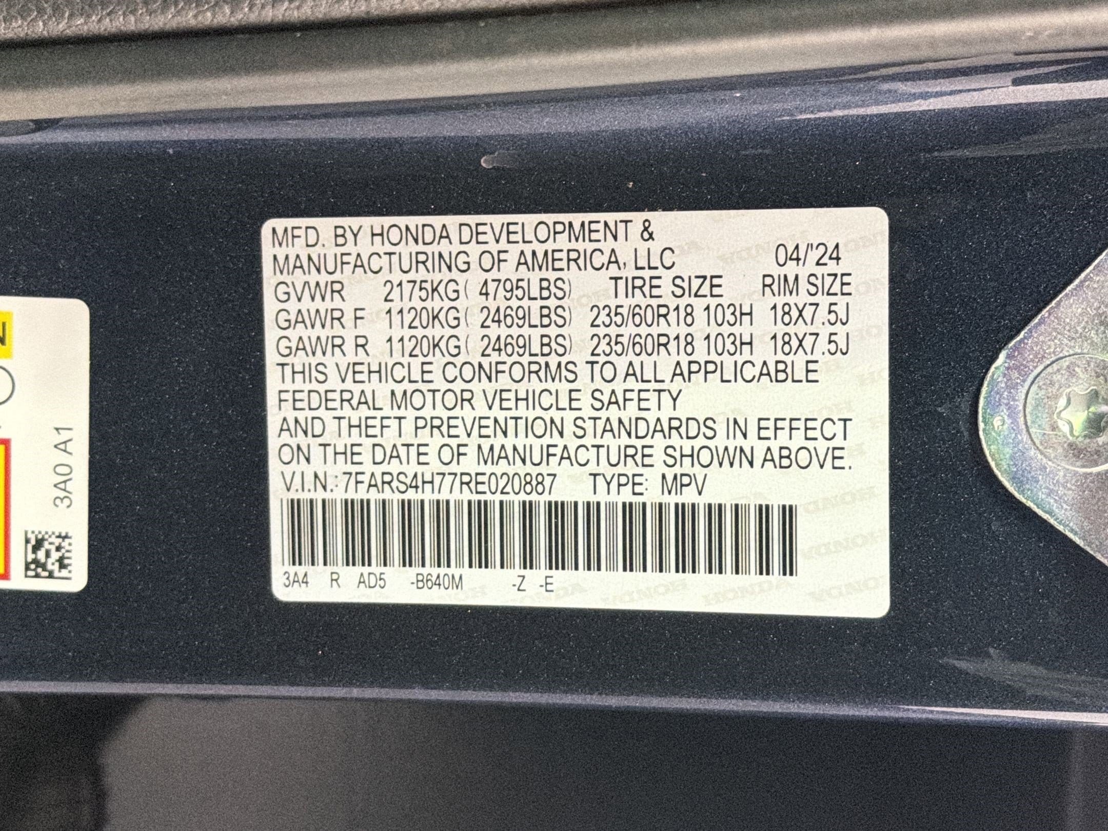 2024 Honda CR-V EX-L - Photo 20