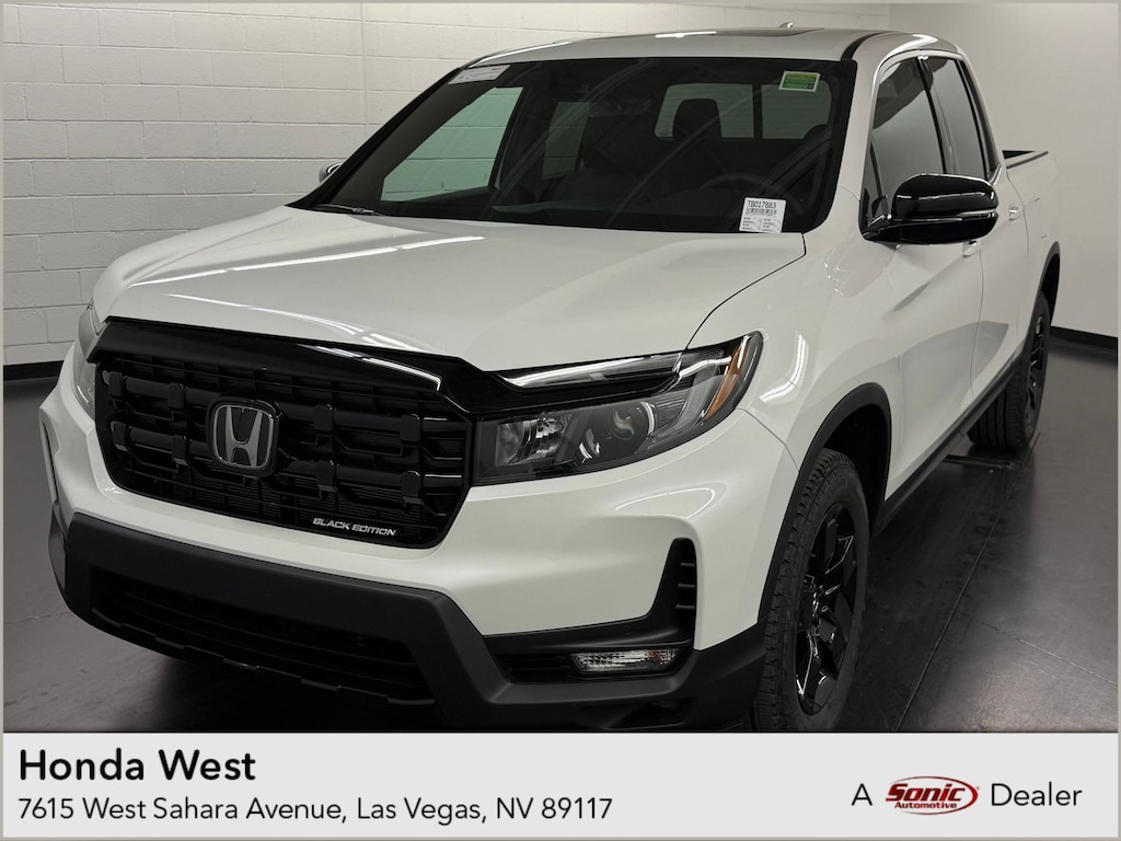 New 2026 Honda Ridgeline Black Edition Truck Crew Cab