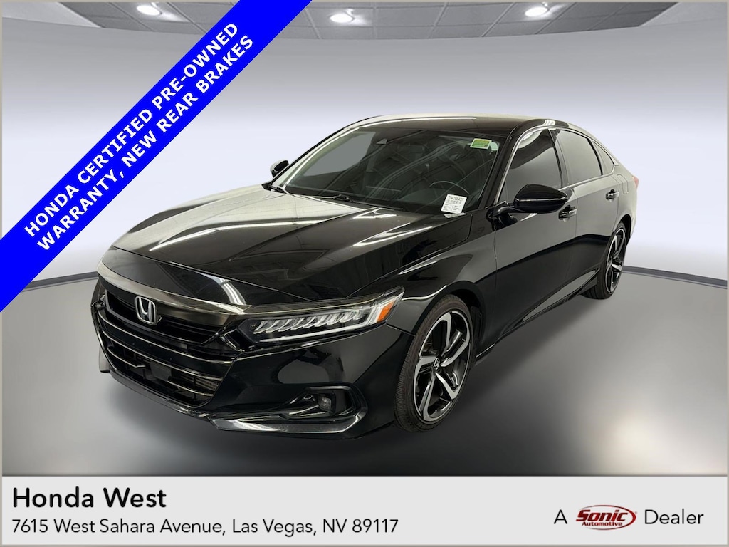 Certified 2021 Honda Accord Sport SE Sedan
