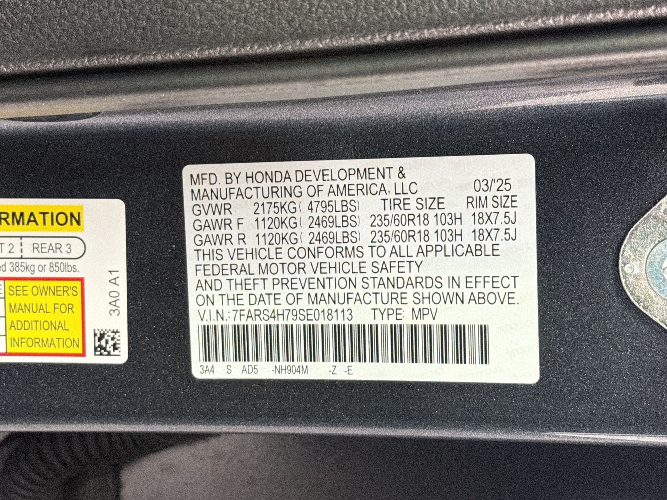 2025 Honda CR-V EX-L - Photo 19