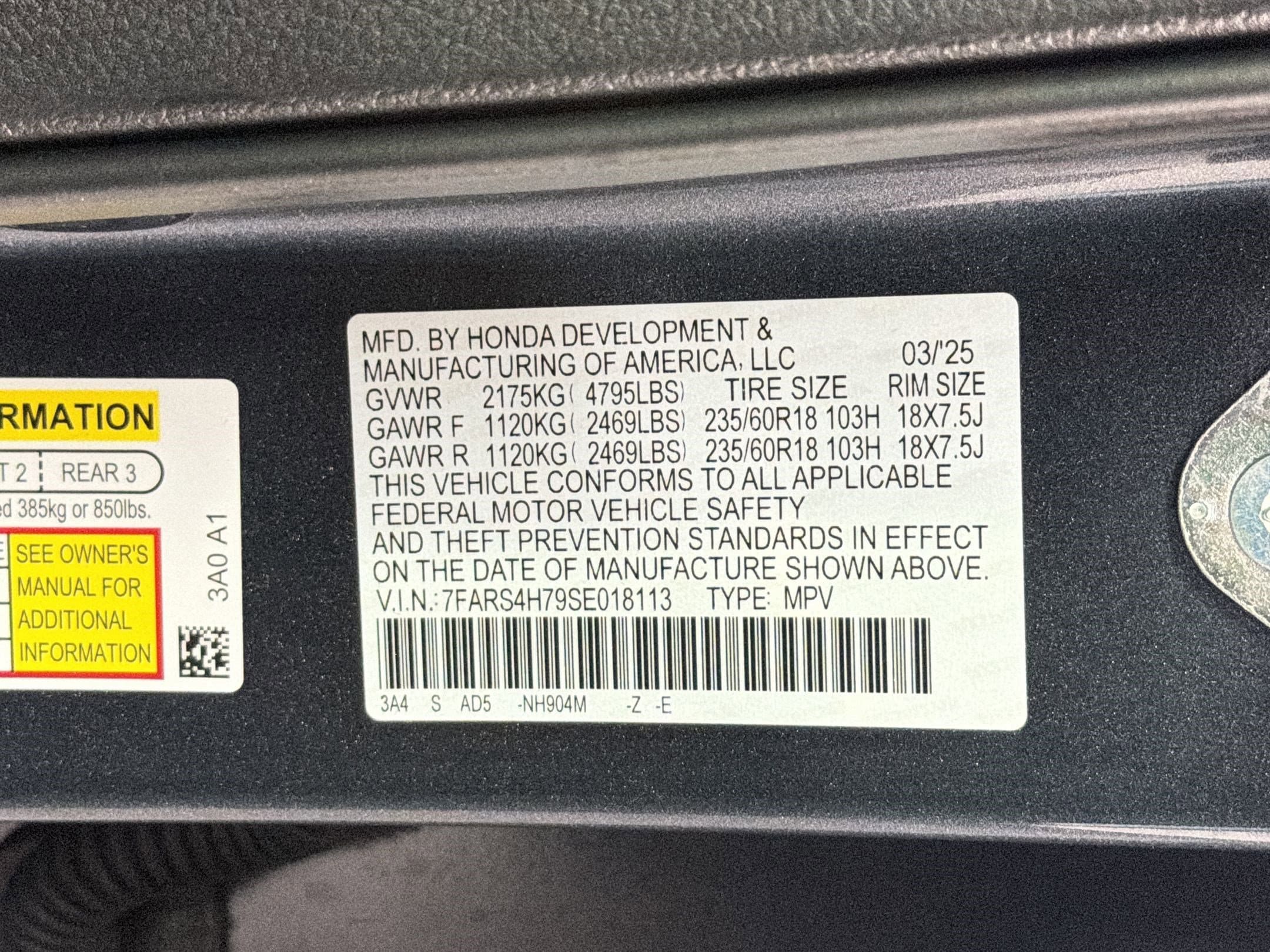 2025 Honda CR-V EX-L - Photo 20