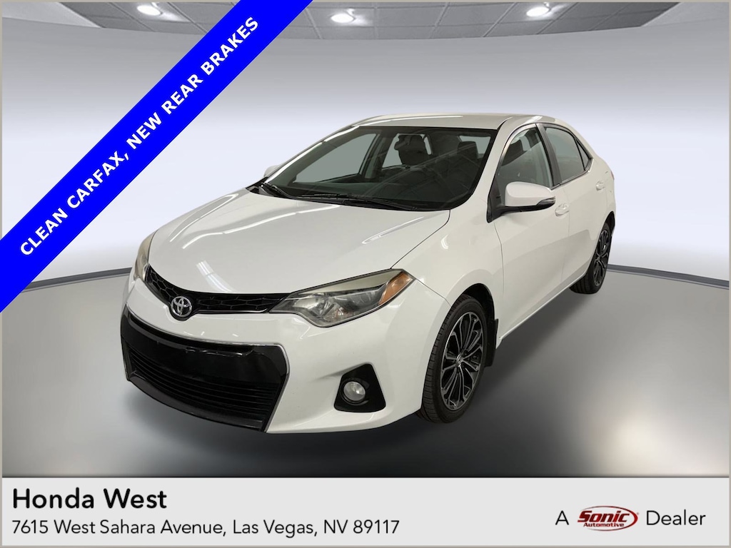Used 2015 Toyota Corolla S Plus Sedan