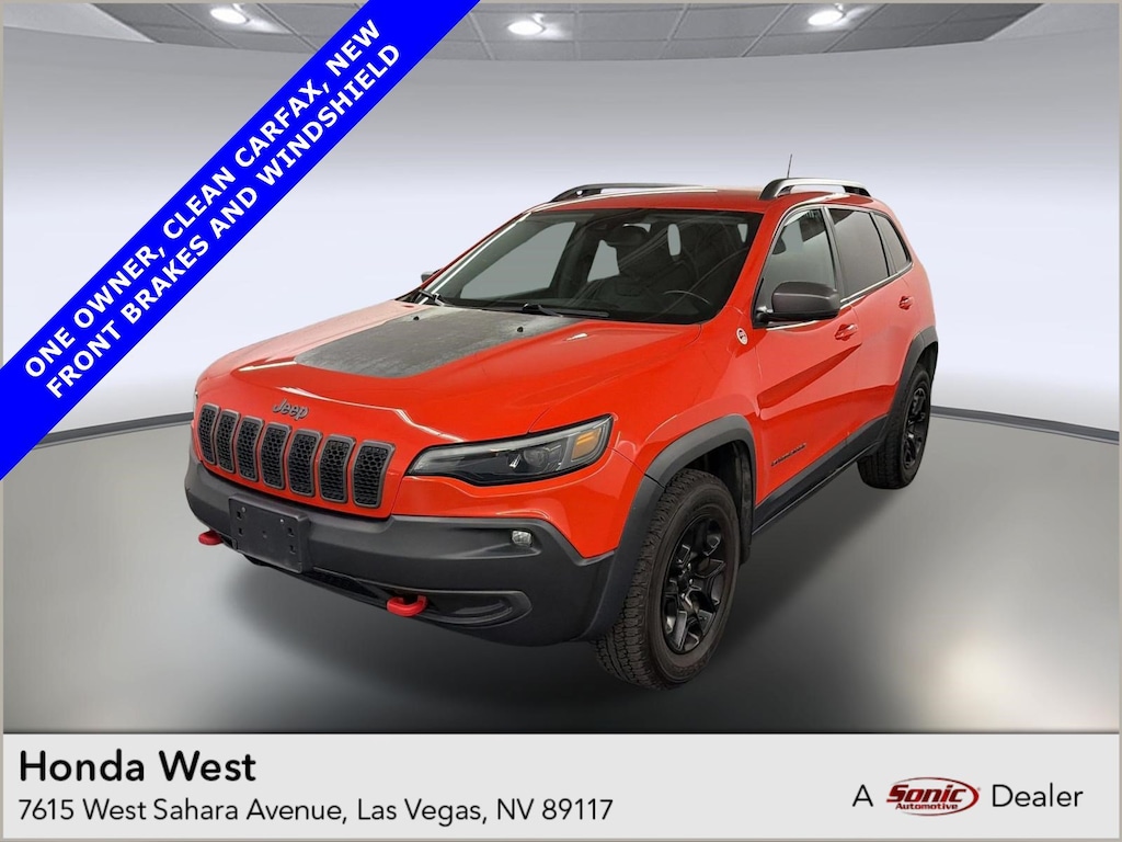Used 2021 Jeep Cherokee Trailhawk SUV