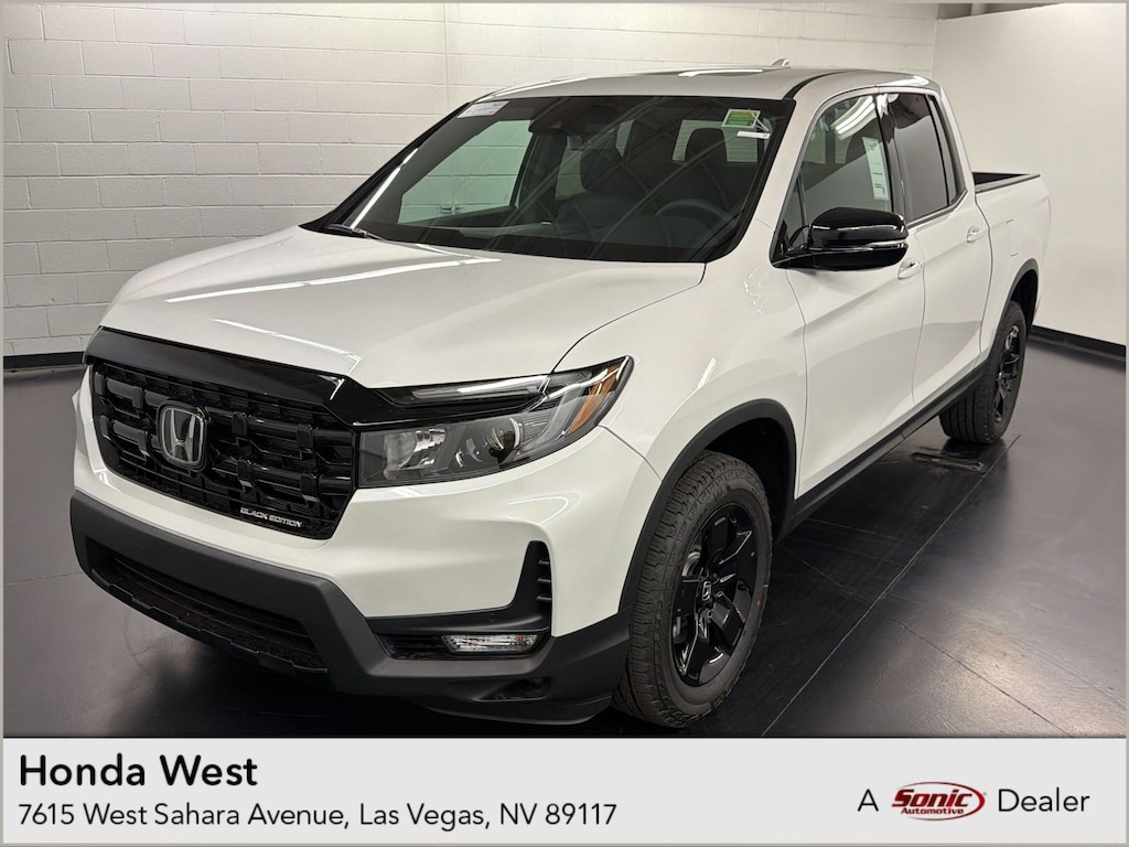 New 2026 Honda Ridgeline Black Edition Truck Crew Cab
