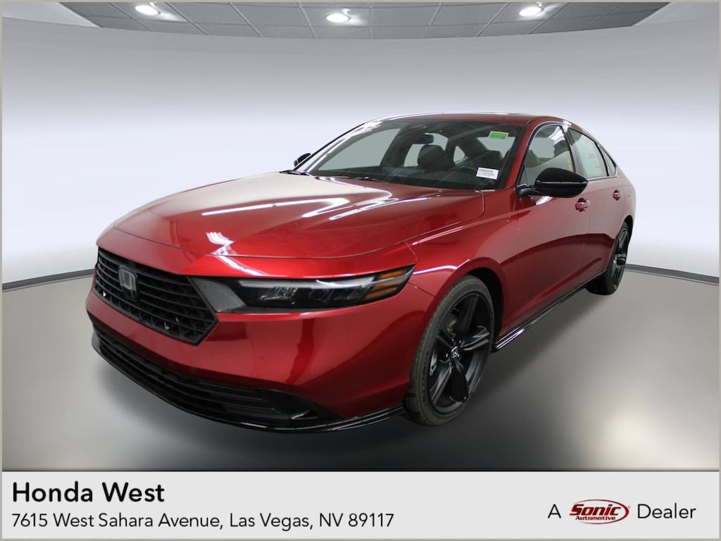 New 2025 Honda Accord Hybrid Sport-L Sedan