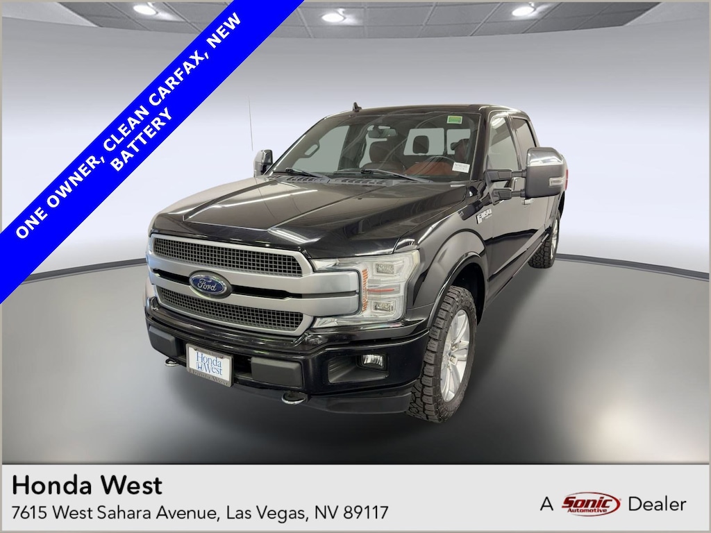 Used 2019 Ford F-150 Platinum Truck SuperCrew Cab