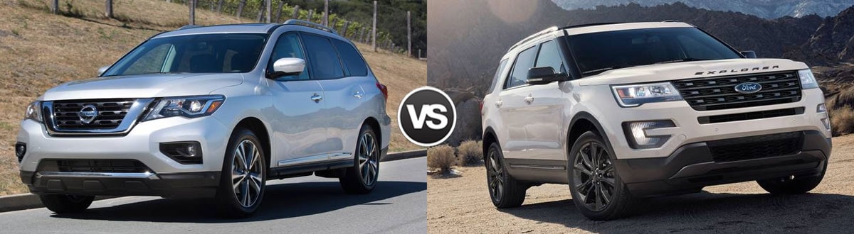 2019 Nissan Pathfinder vs 2019 Ford Explorer