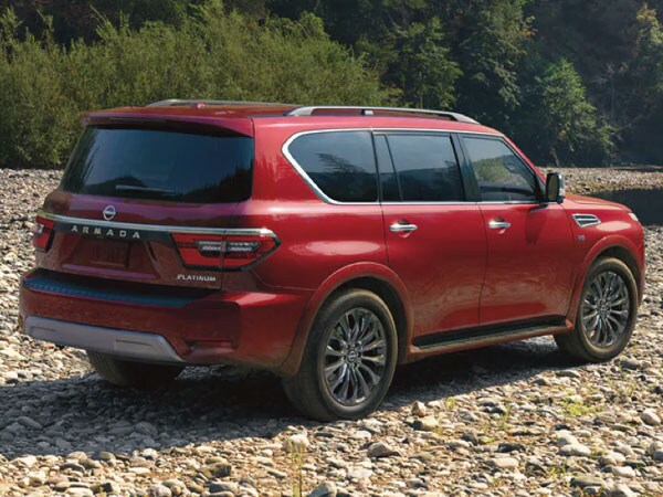 2023 Nissan Armada Rear Angle
