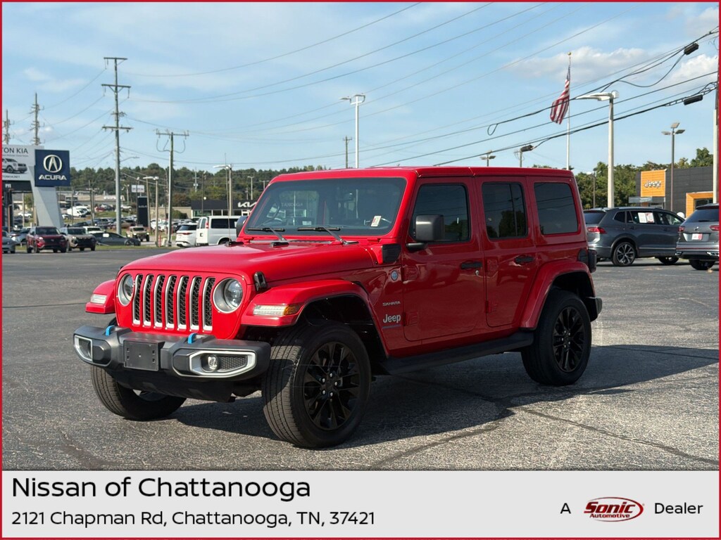 Used 2023 Jeep Wrangler 4xe Sahara SUV