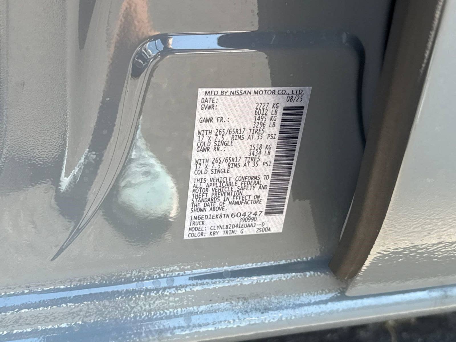 2026 Nissan Frontier SV - Photo 21