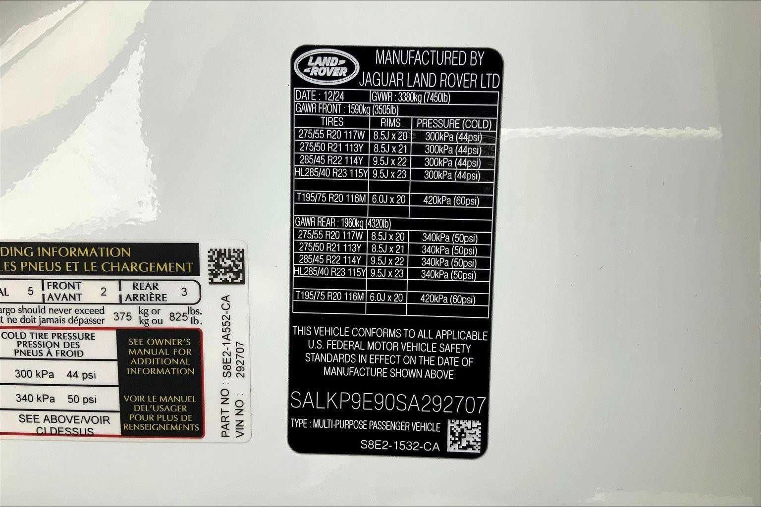 2025 Land Rover Range Rover SE - Photo 10