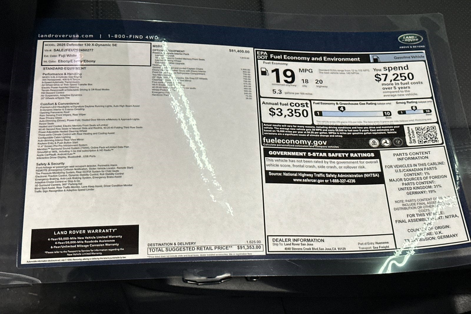 2025 Land Rover Defender X-Dynamic SE - Photo 31