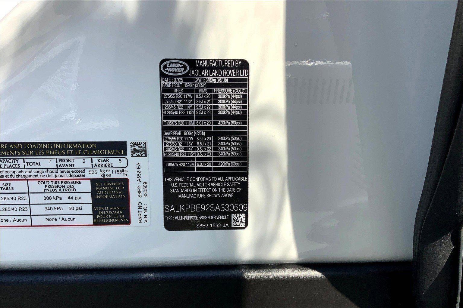 2025 Land Rover Range Rover SE - Photo 10
