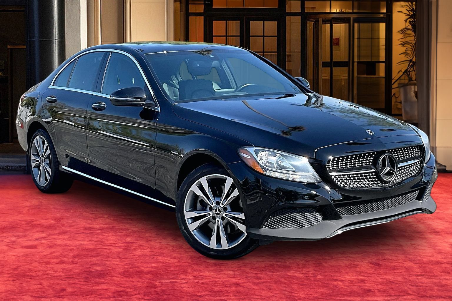 Used 2018 Mercedes-Benz C-Class Sedan C300 with VIN 55SWF4KBXJU241225 for sale in Pasadena, CA