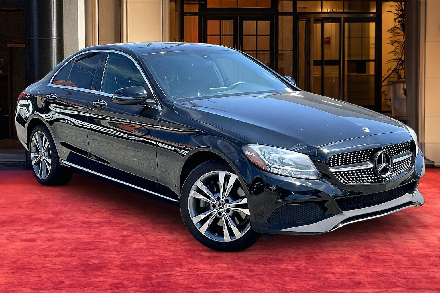 Used 2018 Mercedes-Benz C-Class Sedan C300 with VIN 55SWF4KBXJU241225 for sale in Pasadena, CA