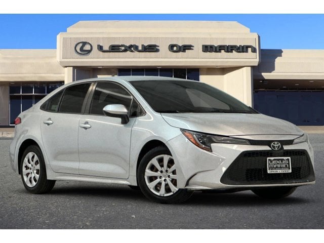 Used 2022 Toyota Corolla LE with VIN JTDEPMAE2NJ196415 for sale in San Rafael, CA