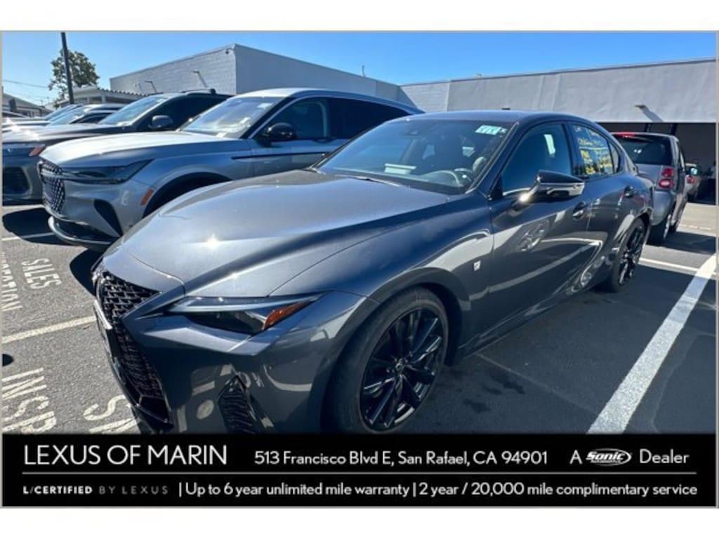 Certified 2025 Lexus IS 350 F SPORT Sedan