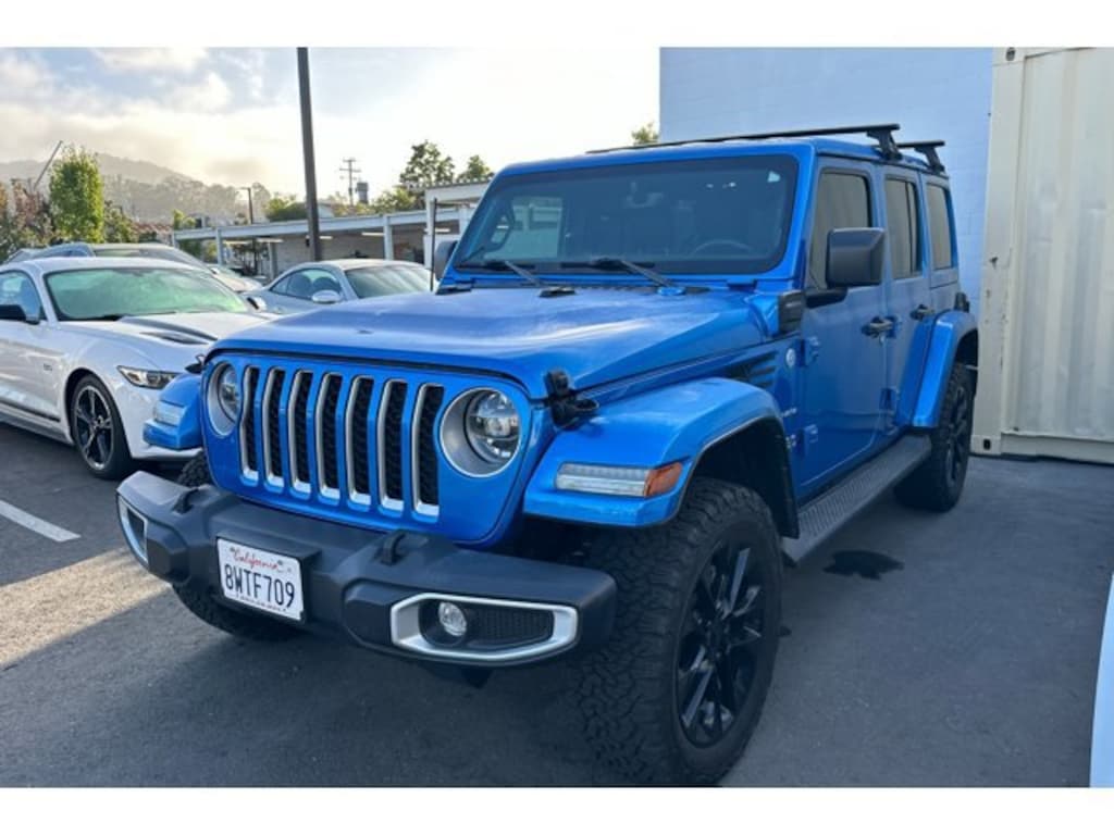 Used 2021 Jeep Wrangler 4xe Sahara SUV