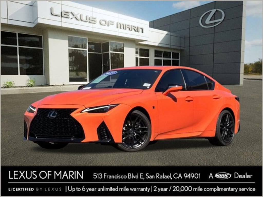 Certified 2023 Lexus IS 500 F SPORT Performance Premium Sedan