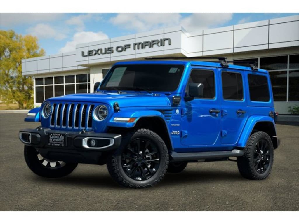 Used 2021 Jeep Wrangler 4xe Sahara SUV
