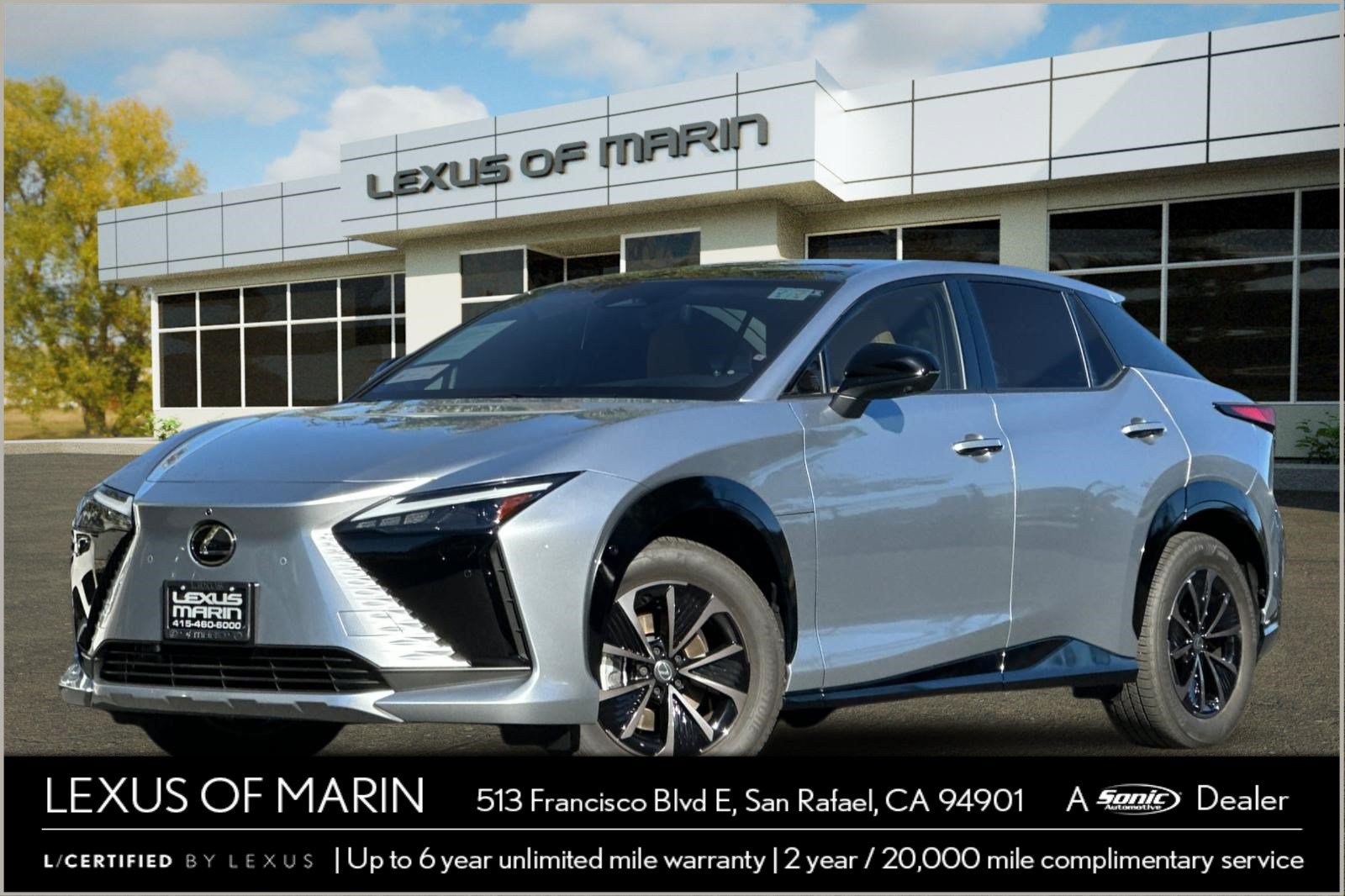 Certified 2026 Lexus RZ 450e Premium SUV