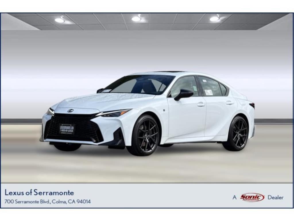 New 2026 Lexus IS 350 F SPORT DESIGN 4-DOOR SEDAN