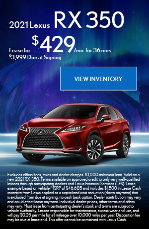 New Lexus Lease Specials in the Bay Area | Lexus of Serramonte