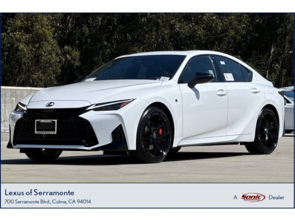 New 2026 Lexus IS 350 F SPORT 4-DOOR SEDAN