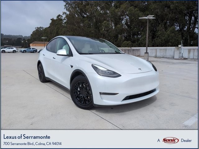 Used 2021 Tesla Model Y Long Range with VIN 5YJYGDEE7MF224254 for sale in Kansas City
