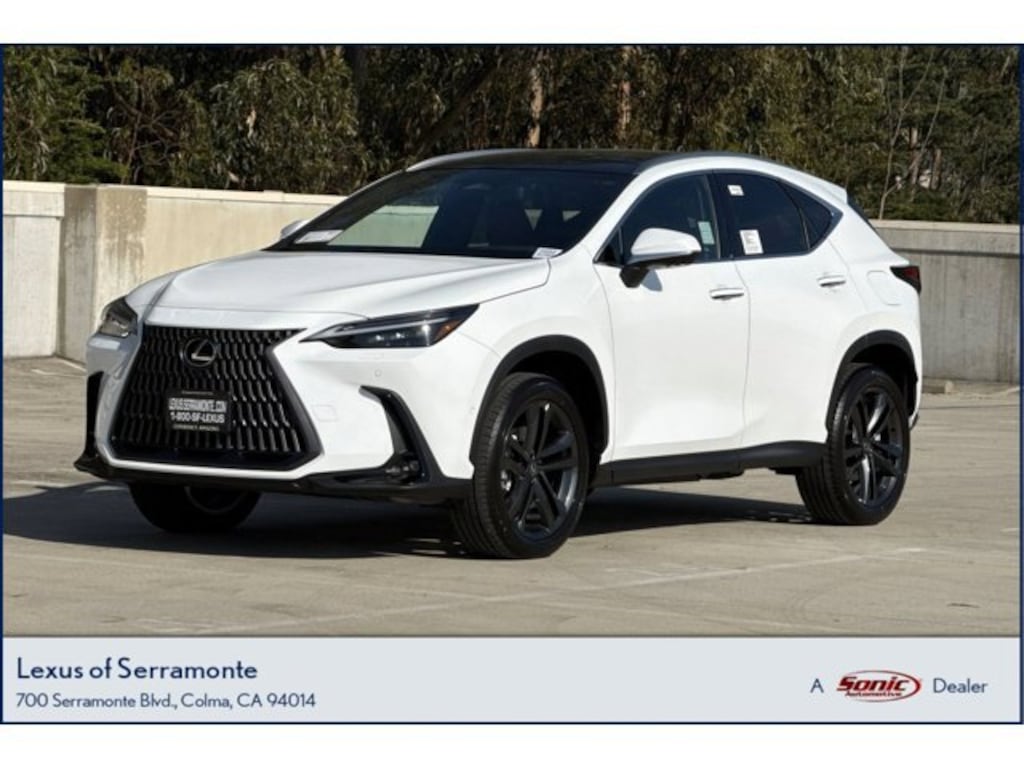 New 2026 Lexus NX PLUG-IN HYBRID ELECTRIC VEHICLE 450h+ LUXURY AWD 5-DOOR SUV 4X4