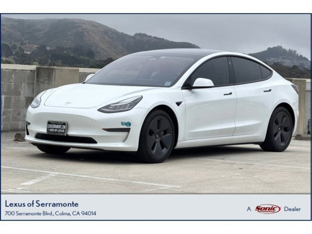 Used 2021 Tesla Model 3 Standard Range Plus Sedan