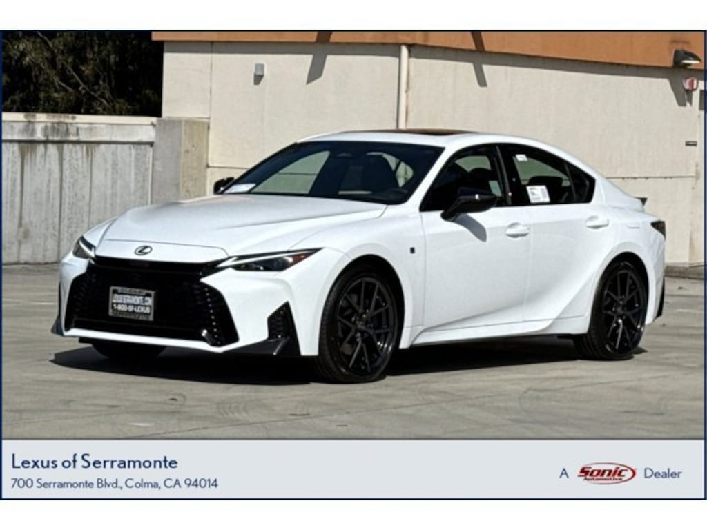 New 2026 Lexus IS 350 F SPORT DESIGN 4-DOOR SEDAN