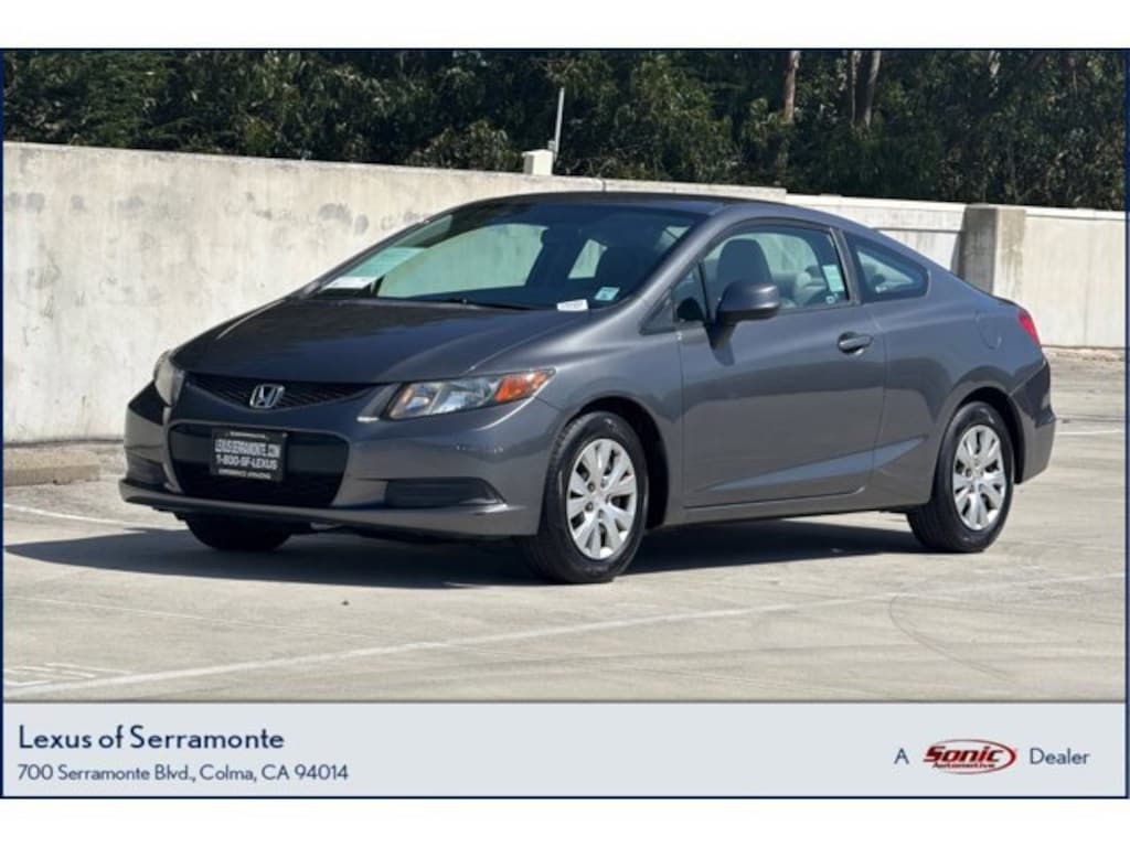 Used 2012 Honda Civic LX Coupe