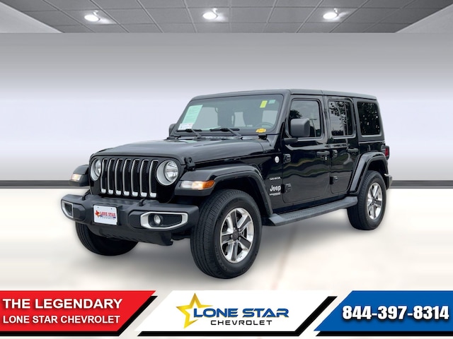 Used 2019 Jeep Wrangler Sahara SUV for sale in Houston