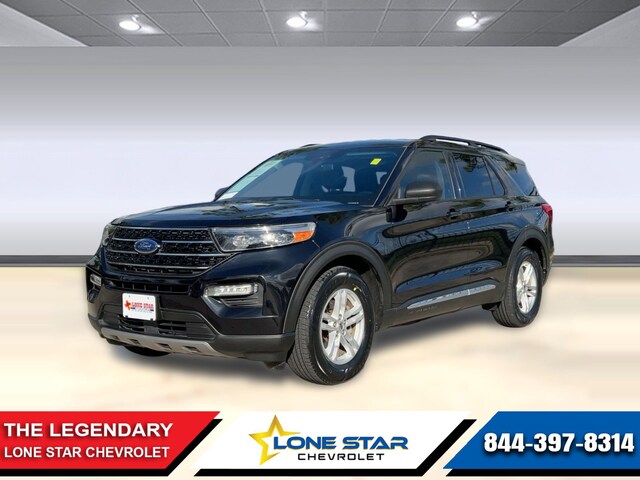 Used 2021 Ford Explorer XLT SUV for sale in Houston