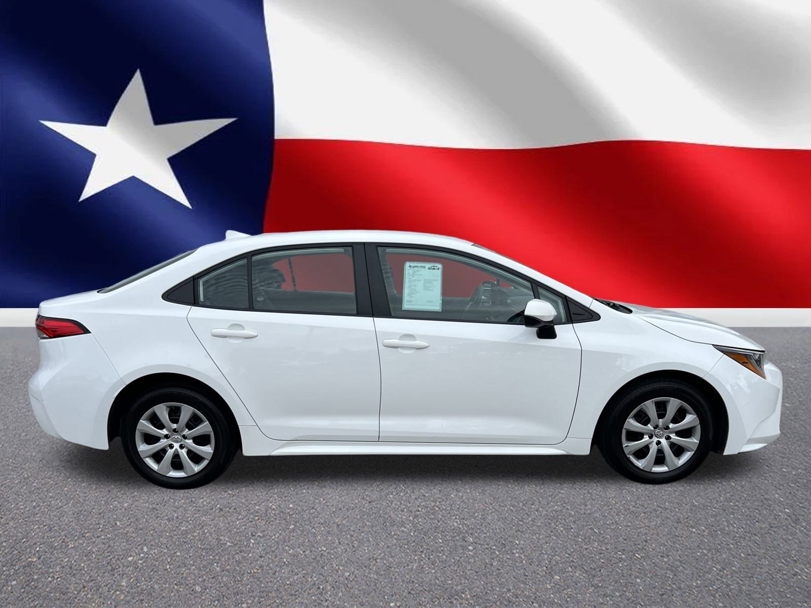 Used 2023 Toyota Corolla LE with VIN 5YFB4MDE9PP054732 for sale in Baytown, TX