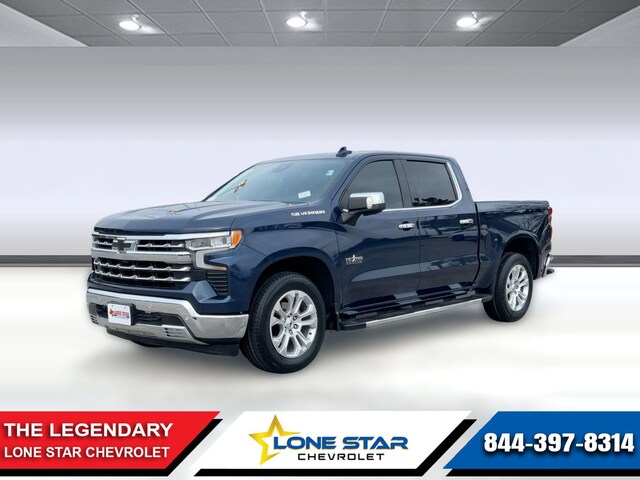 Used 2023 Chevrolet Silverado 1500 LTZ Truck Crew Cab for sale in Houston