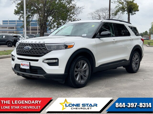 Used 2022 Ford Explorer XLT SUV for sale in Houston