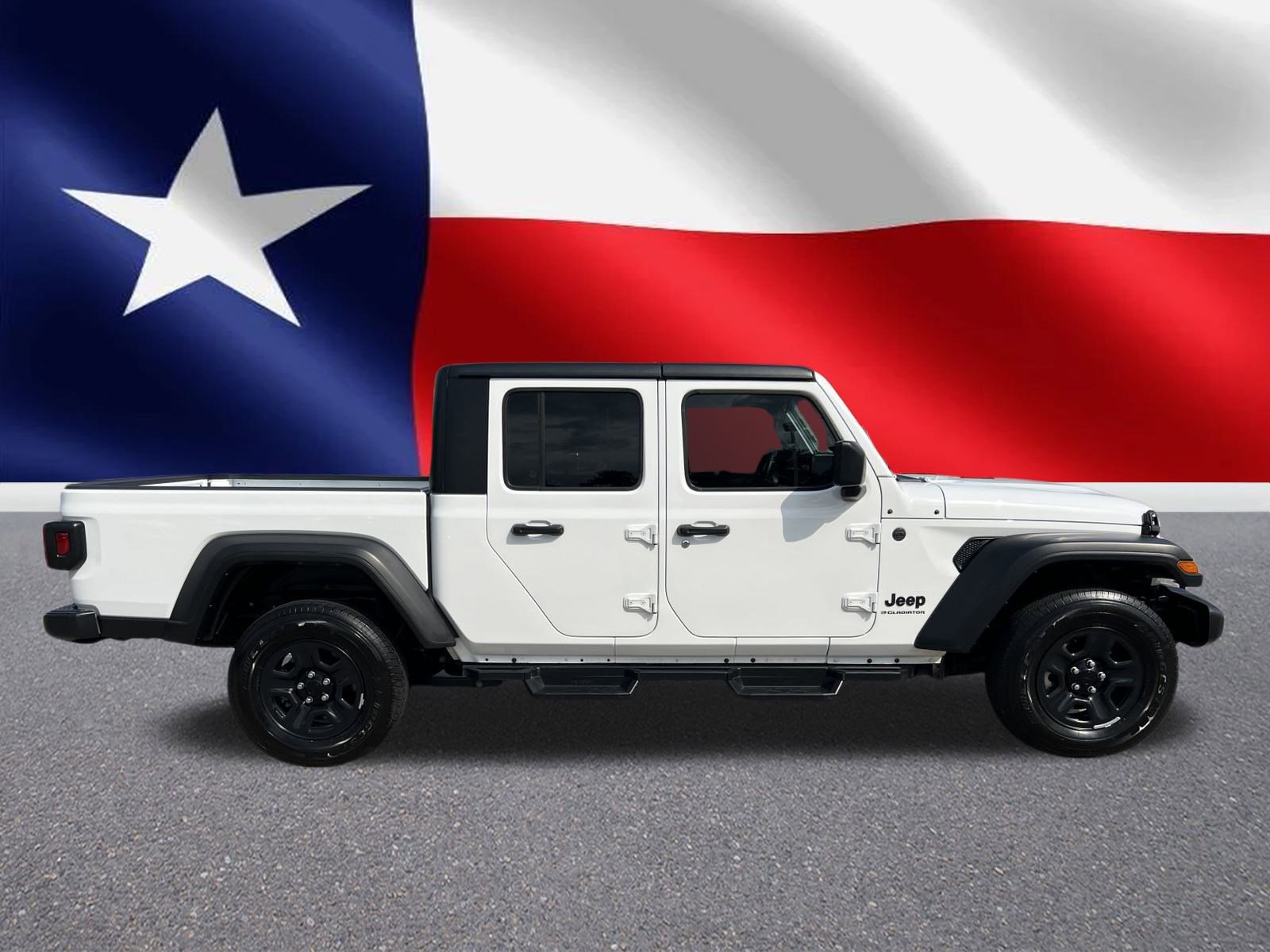Used 2024 Jeep Gladiator Sport with VIN 1C6HJTAG5RL116357 for sale in Baytown, TX