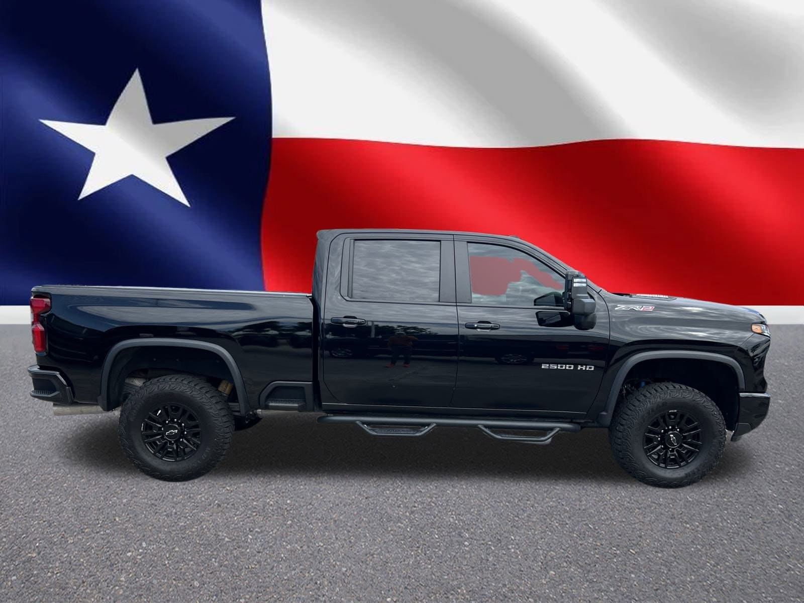 Certified 2024 Chevrolet Silverado 2500HD ZR2 with VIN 1GC4YYEY2RF325816 for sale in Baytown, TX