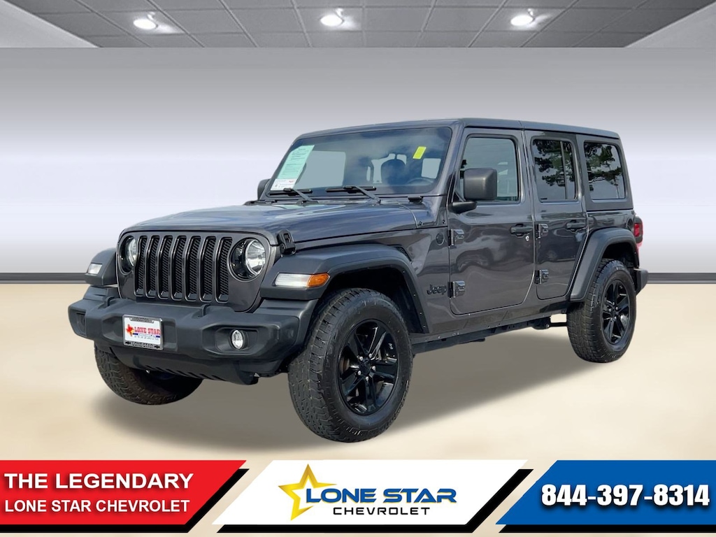 Used 2021 Jeep Wrangler Unlimited Sport Altitude SUV