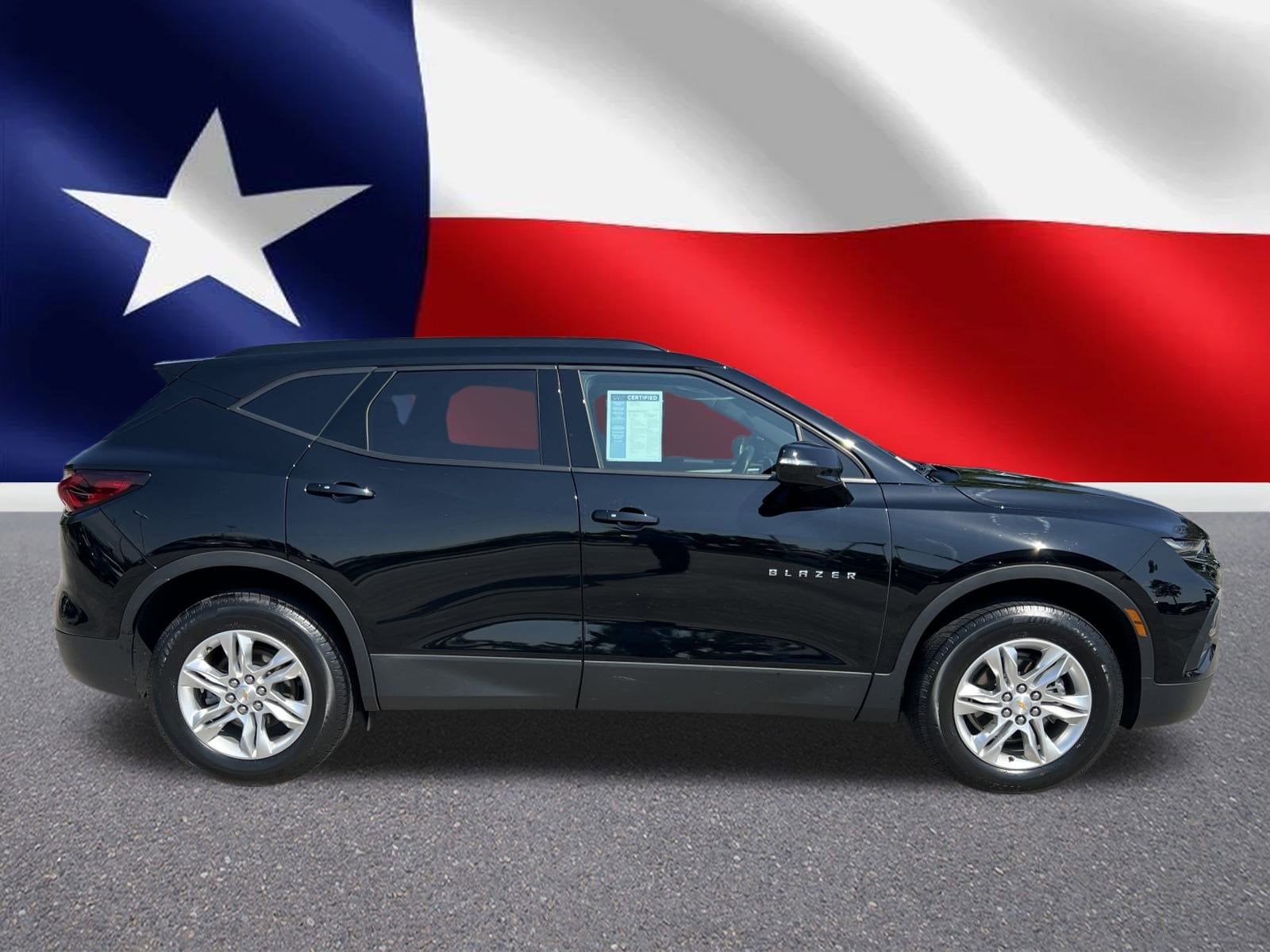 Certified 2022 Chevrolet Blazer 3LT with VIN 3GNKBJRS4NS209729 for sale in Baytown, TX
