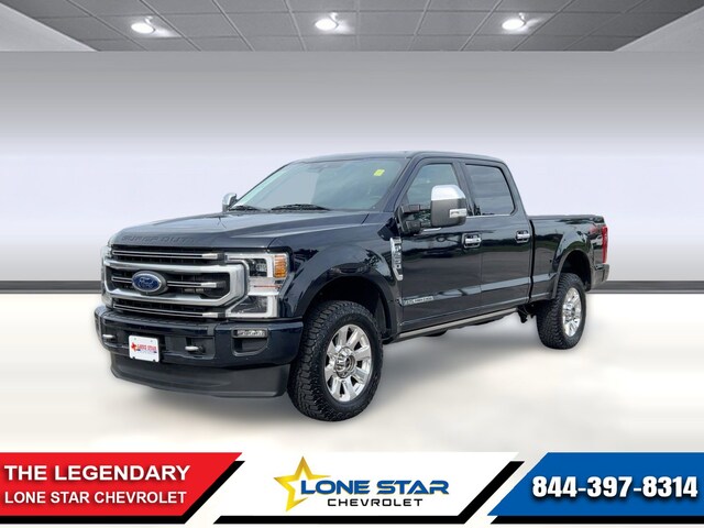 Used 2021 Ford F-250 Platinum Truck Crew Cab for sale in Houston