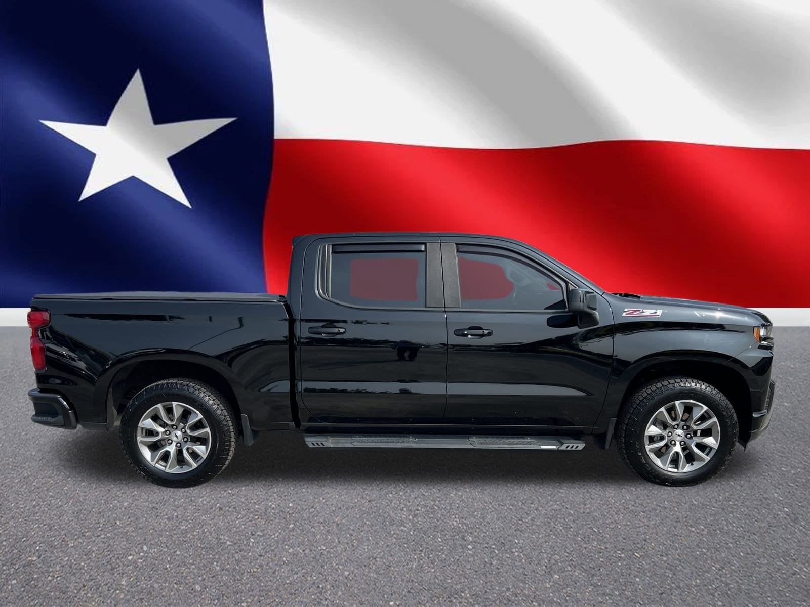Used 2021 Chevrolet Silverado 1500 RST with VIN 1GCUYEEL1MZ115914 for sale in Baytown, TX