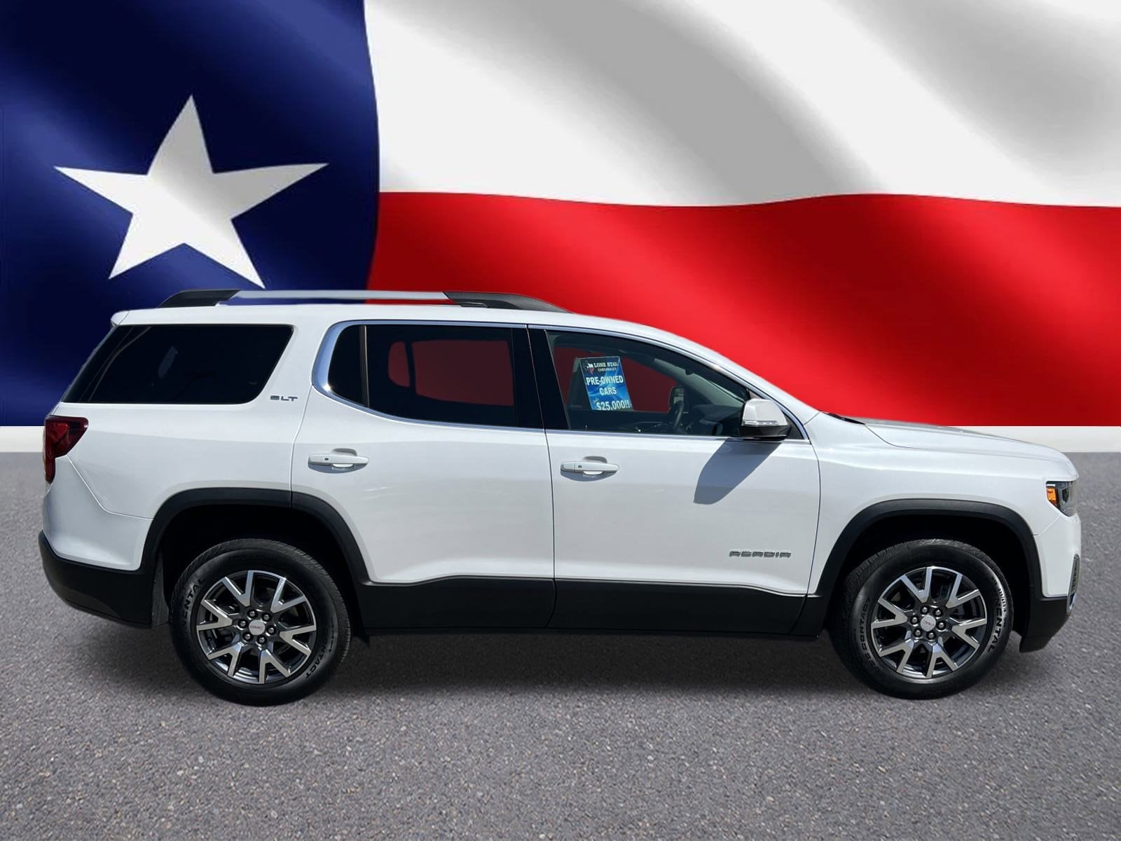 Certified 2023 GMC Acadia SLT with VIN 1GKKNMLS4PZ265691 for sale in Baytown, TX