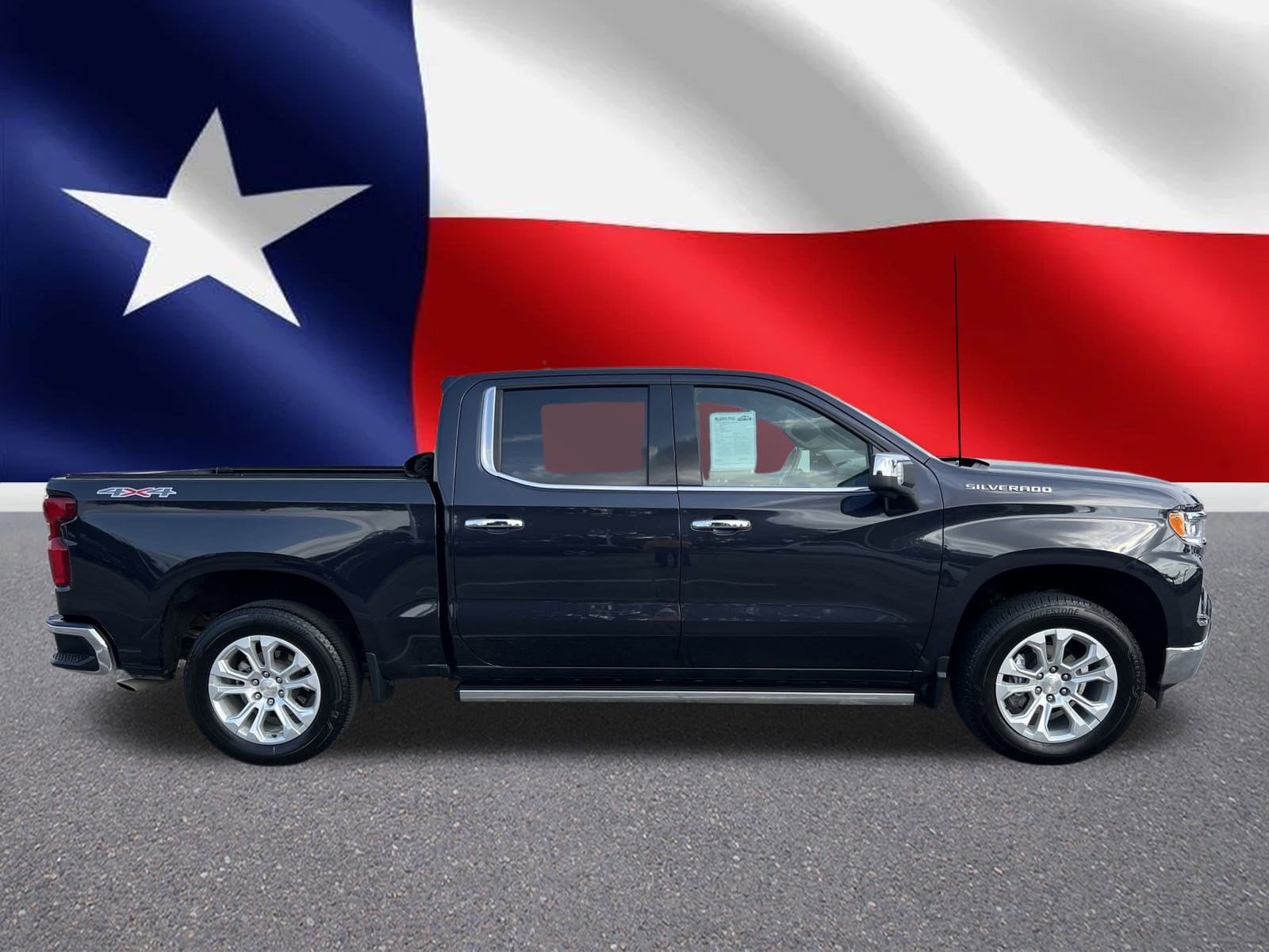 Used 2023 Chevrolet Silverado 1500 LTZ with VIN 2GCUDGEDXP1107405 for sale in Baytown, TX