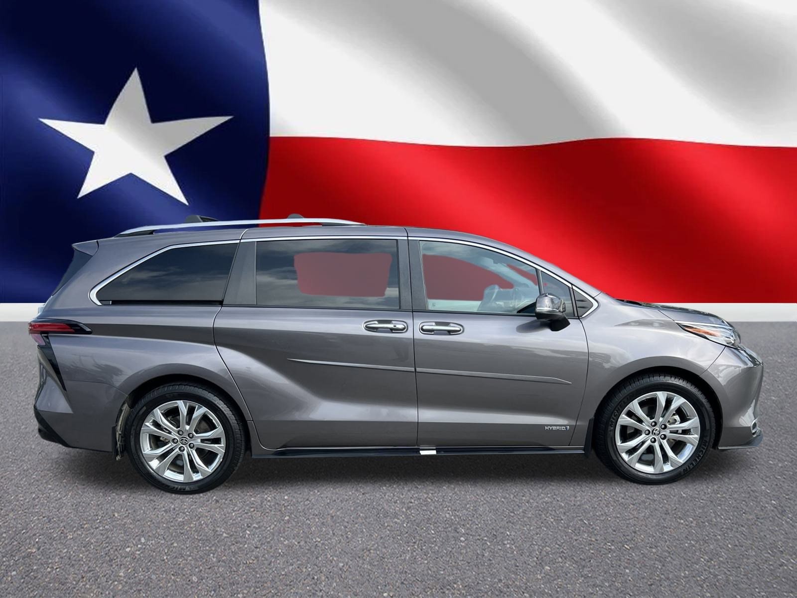 Used 2021 Toyota Sienna Platinum with VIN 5TDERKEC7MS063027 for sale in Baytown, TX