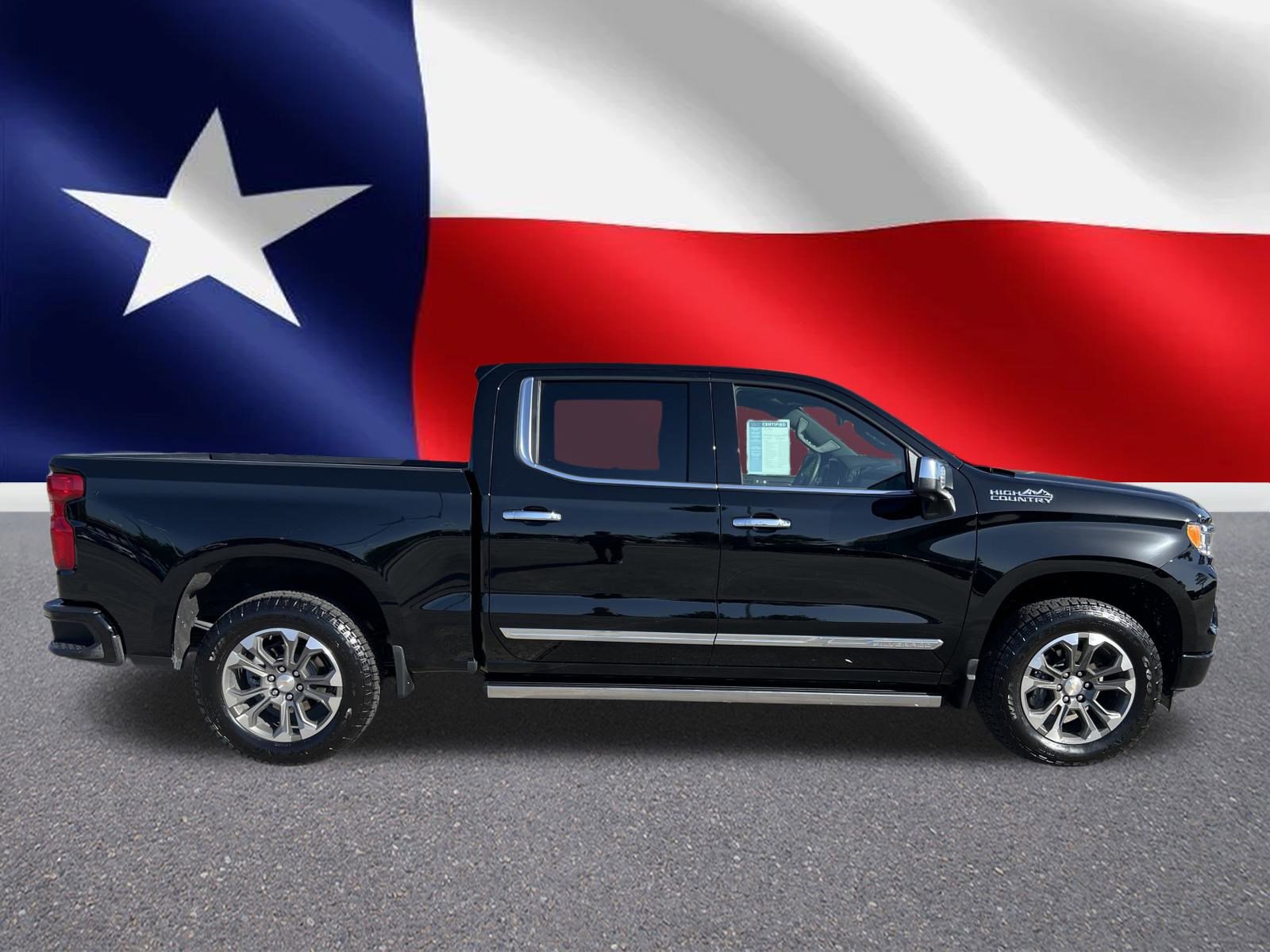 Certified 2025 Chevrolet Silverado 1500 High Country with VIN 2GCUKJED3S1101876 for sale in Baytown, TX