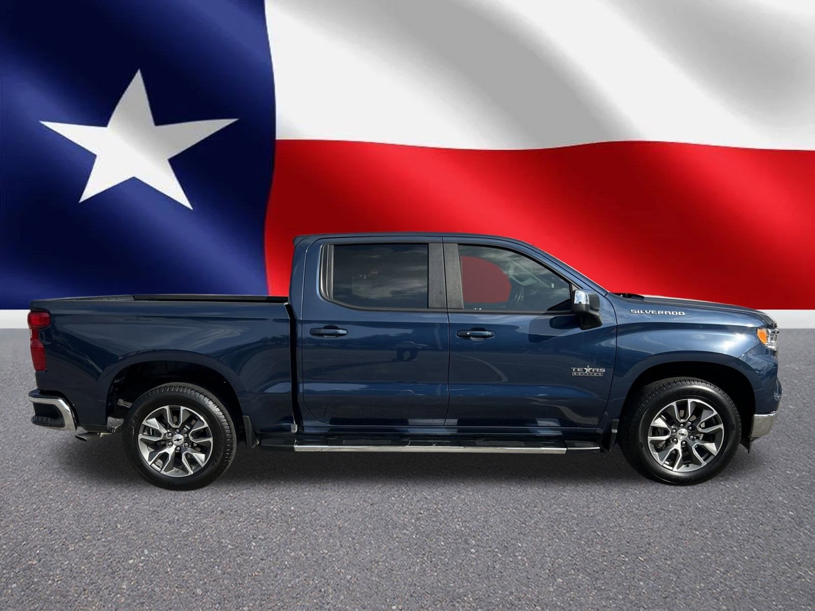 Used 2023 Chevrolet Silverado 1500 LT with VIN 1GCPACED7PZ128881 for sale in Baytown, TX